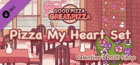Game cover: Good Pizza, Great Pizza: Pizza My Heart Set - Valentine's 2020 Shop