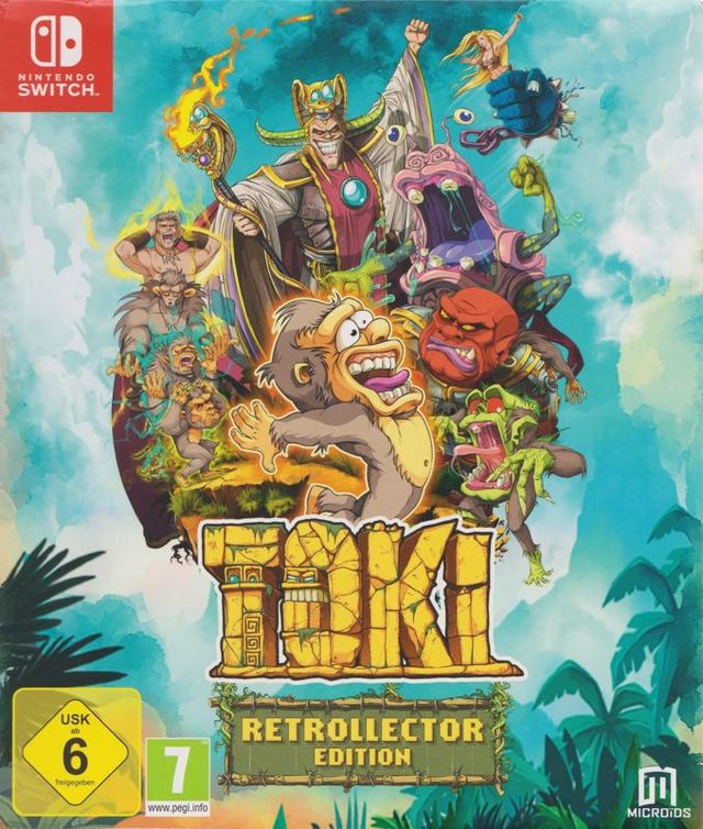 Game cover: Toki (Retrollector Edition)