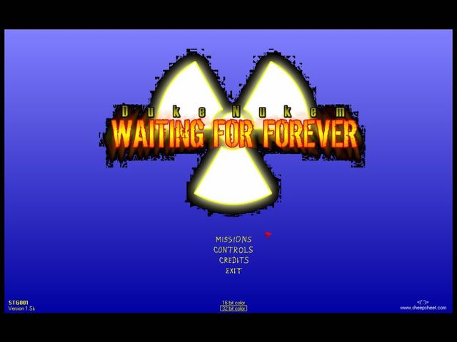 Game cover: Duke Nukem: Waiting for Forever