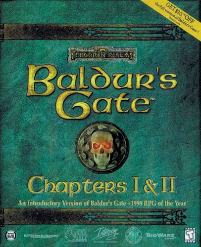 Game cover: Baldur's Gate Chapters I & II