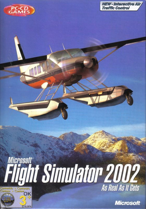 Game cover: Microsoft Flight Simulator 2002