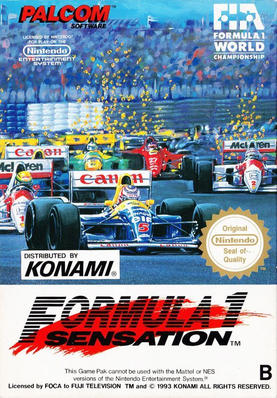 Game cover: Formula 1 Sensation