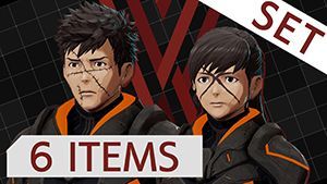 Game cover: Daemon X Machina: Outer Face Parts Set "Facial Features 1" (Male/Female)