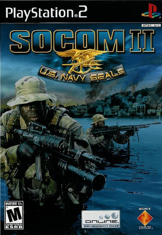 Game cover: SOCOM II: U.S. Navy SEALs