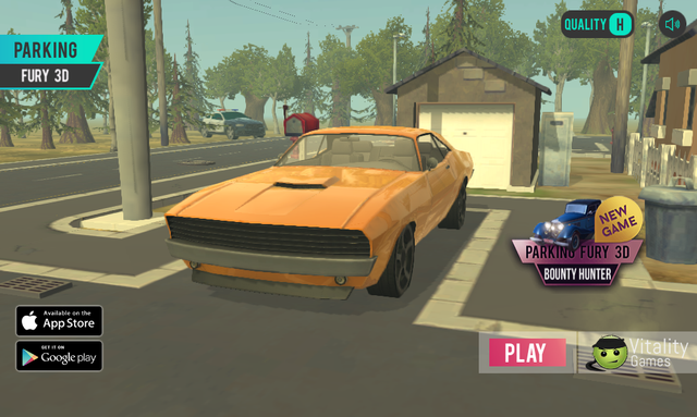 Game cover: Parking Fury 3D