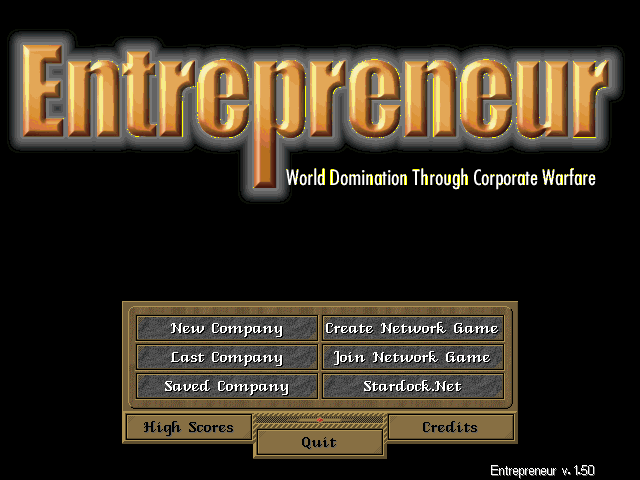 Game cover: Entrepreneur