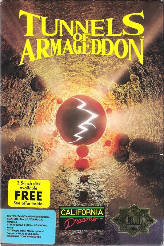 Game cover: Tunnels of Armageddon