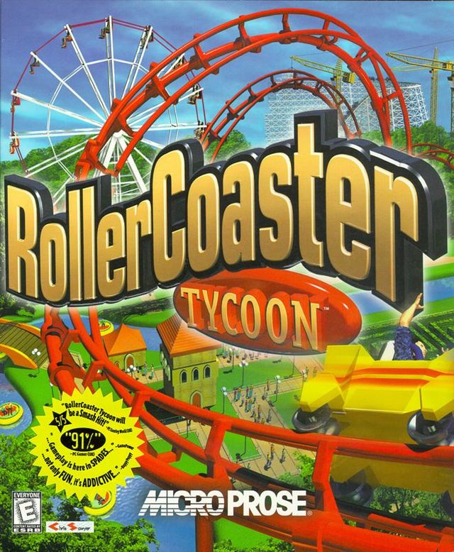 Game cover: RollerCoaster Tycoon