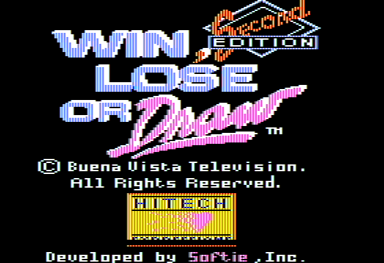 Game cover: Win, Lose or Draw: Second Edition