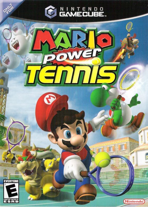 Game cover: Mario Power Tennis