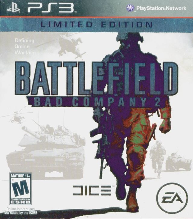 Game cover: Battlefield: Bad Company 2 (Limited Edition)