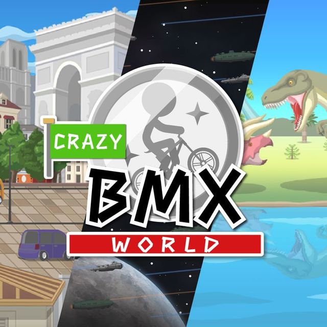 Game cover: Crazy BMX World