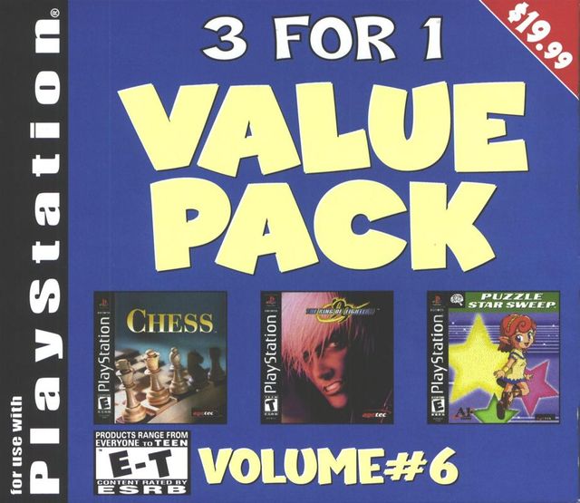 Game cover: 3 for 1 Value Pack: Volume #6