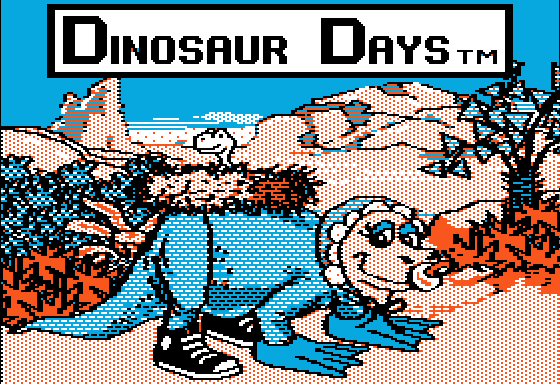Game cover: Dinosaur Days