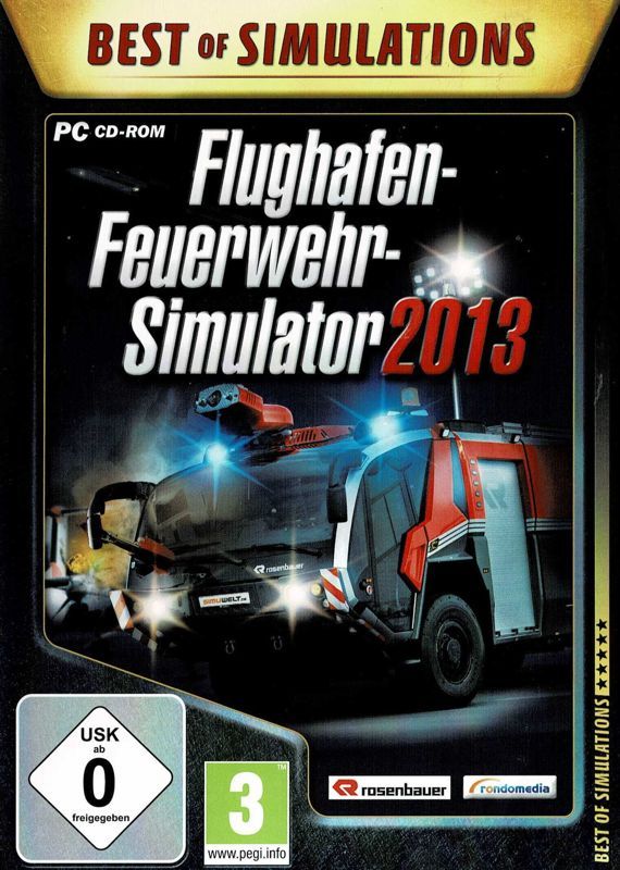 Game cover: Flughafen-Feuerwehr-Simulator 2013