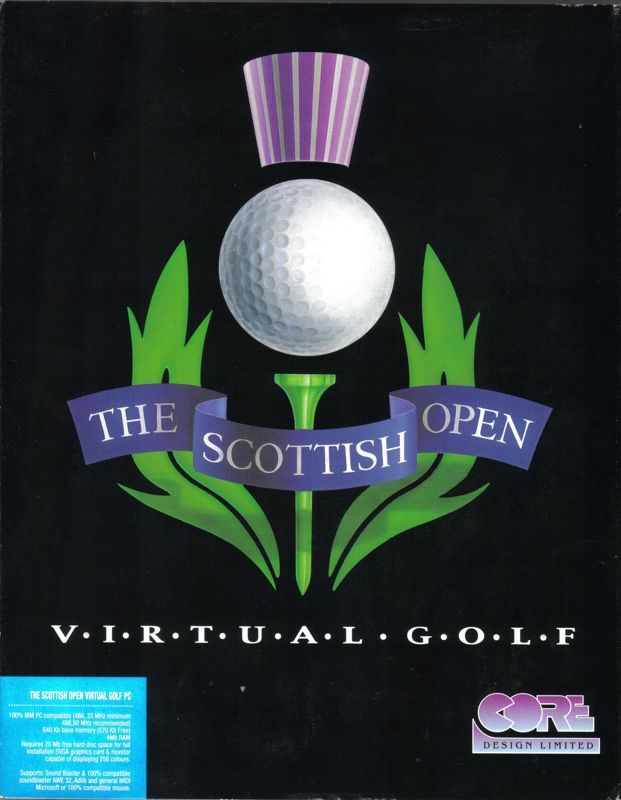 Game cover: The Scottish Open: Virtual Golf
