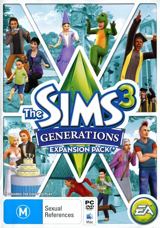 Game cover: The Sims 3: Generations