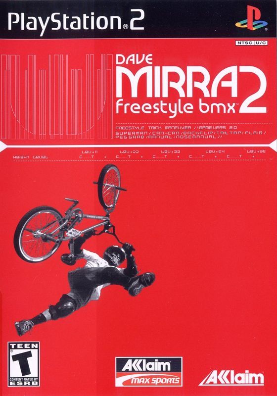 Game cover: Dave Mirra Freestyle BMX 2