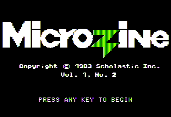 Game cover: Microzine #2