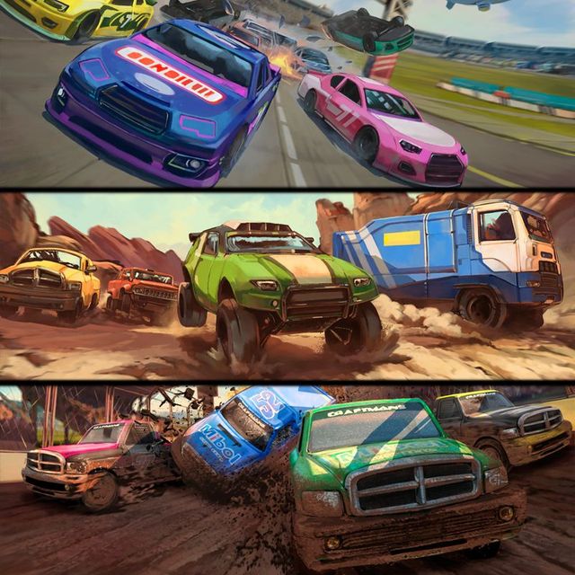 Game cover: Power Racing Bundle 3