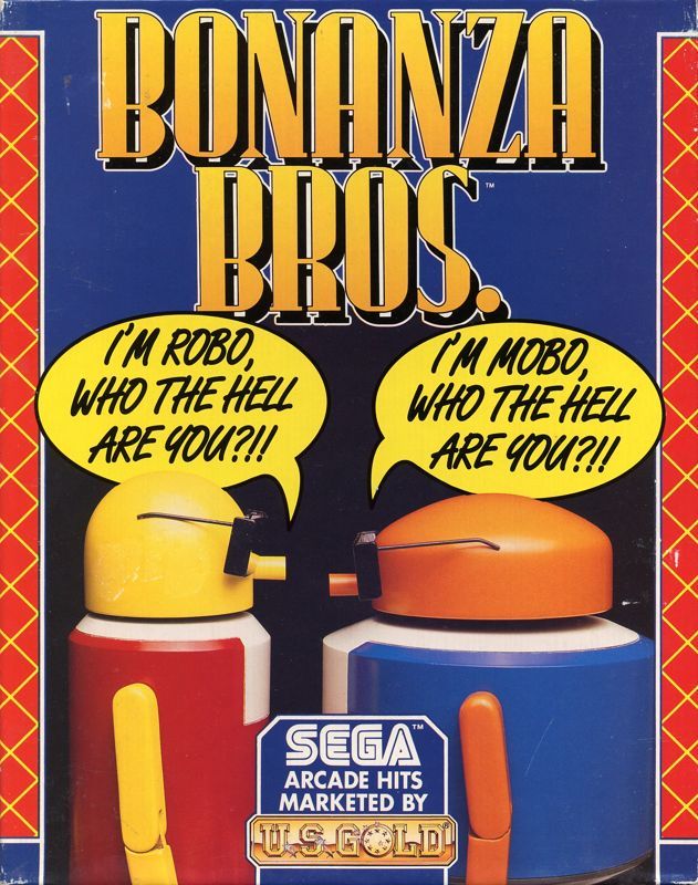 Game cover: Bonanza Bros.