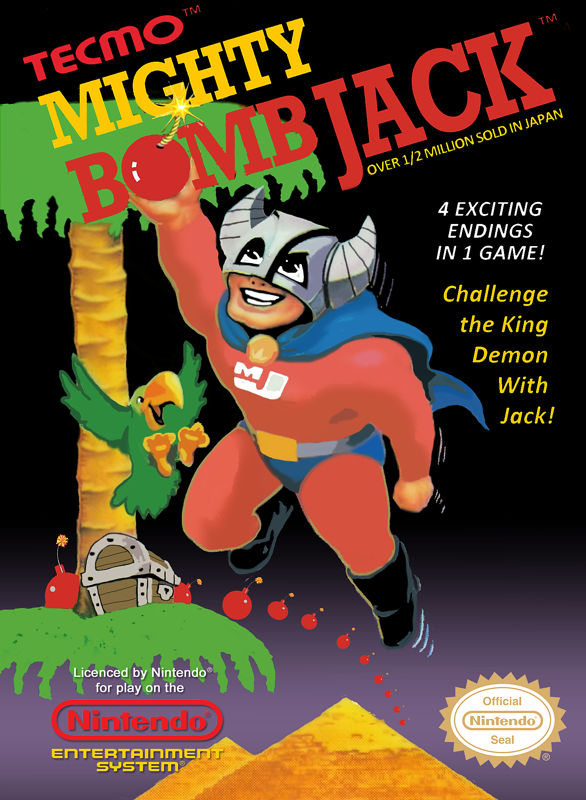 Game cover: Mighty Bombjack