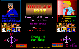 Game cover: Outlaw 1997