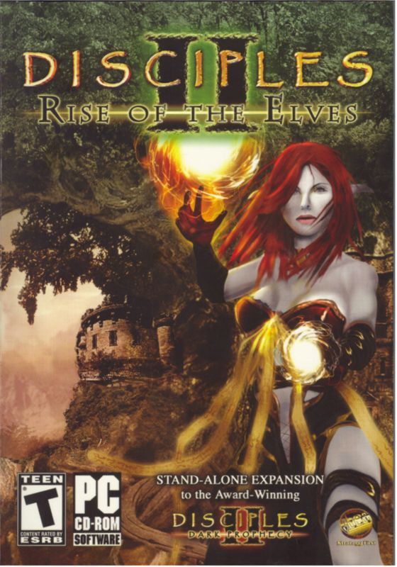 Game cover: Disciples II: Rise of the Elves