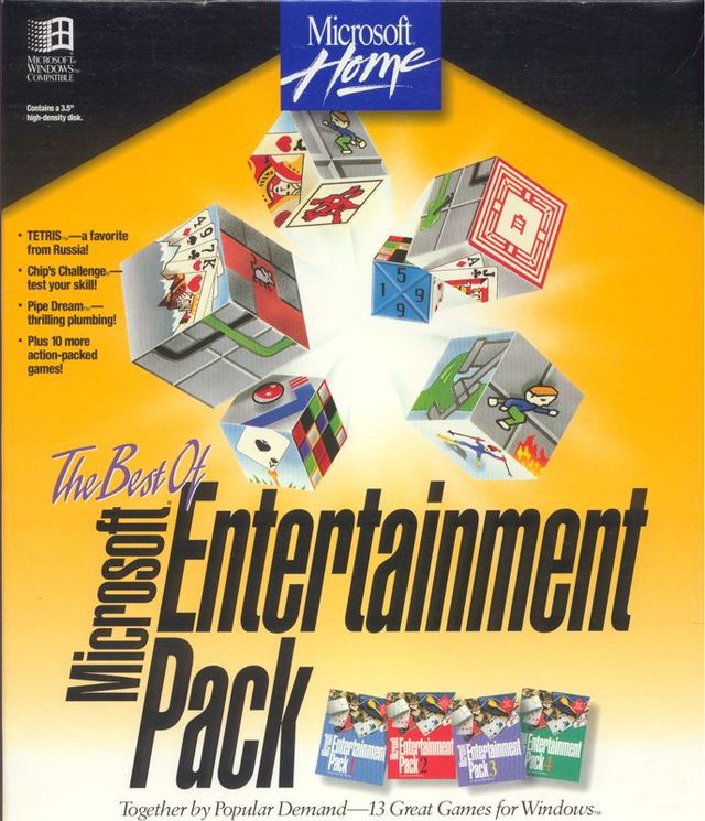 Game cover: The Best of Microsoft Entertainment Pack