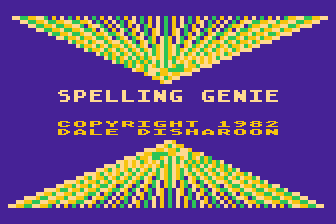 Game cover: Spelling Genie