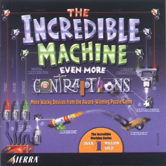 Game cover: The Incredible Machine: Even More Contraptions