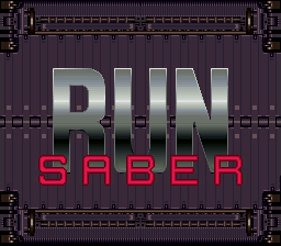 Game cover: Run Saber