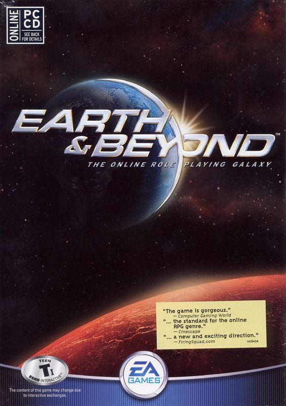 Game cover: Earth & Beyond