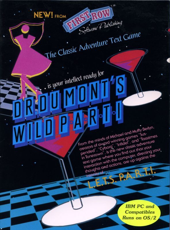 Game cover: Dr. Dumont's Wild P.A.R.T.I.