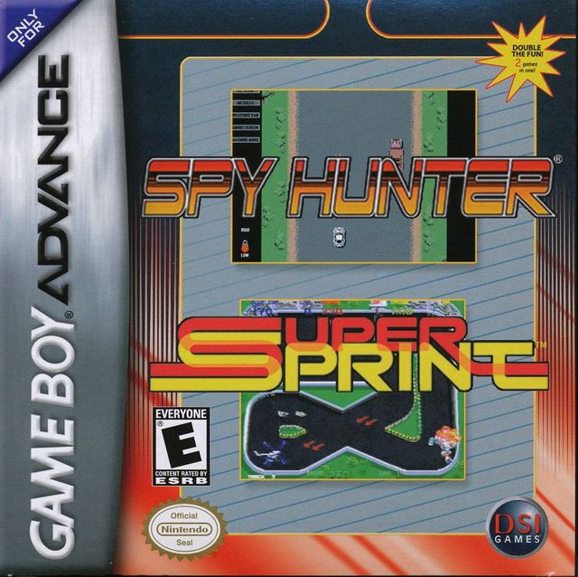 Game cover: Spy Hunter / Super Sprint