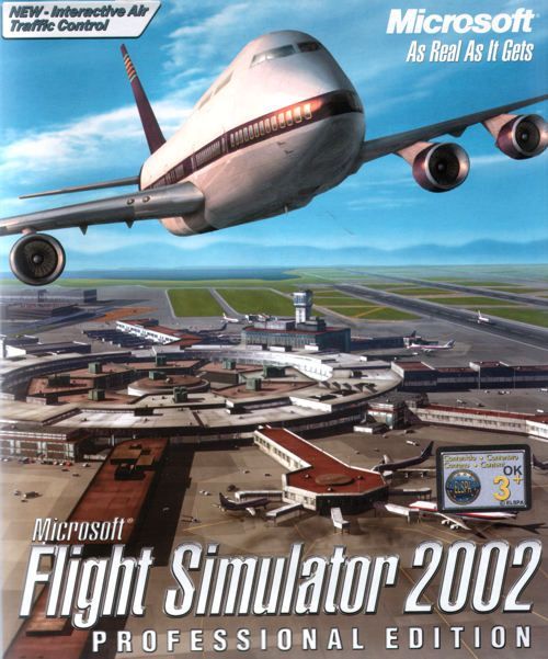 Game cover: Microsoft Flight Simulator 2002: Professional Edition