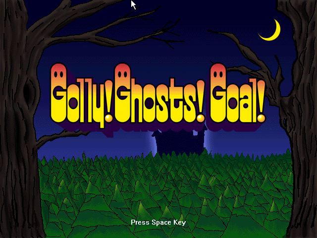 Game cover: Golly! Ghosts! Goal!