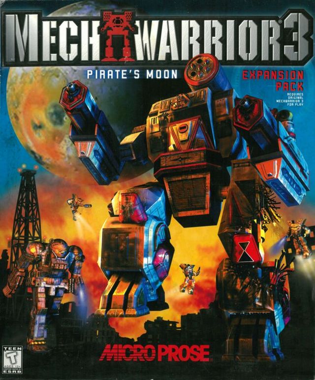 Game cover: MechWarrior 3: Pirate's Moon