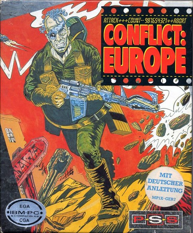 Game cover: Conflict: Europe