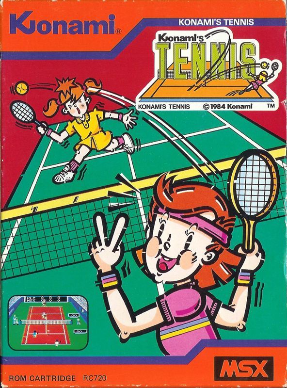 Game cover: Konami's Tennis