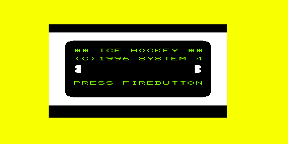 Game cover: Ice Hockey