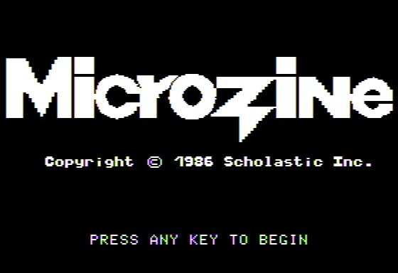 Game cover: Microzine #16