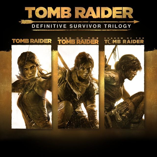 Game cover: Tomb Raider: Definitive Survivor Trilogy