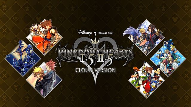 Game cover: Kingdom Hearts HD I.5 + II.5 ReMIX (Cloud version)