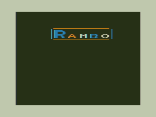 Game cover: Rambo