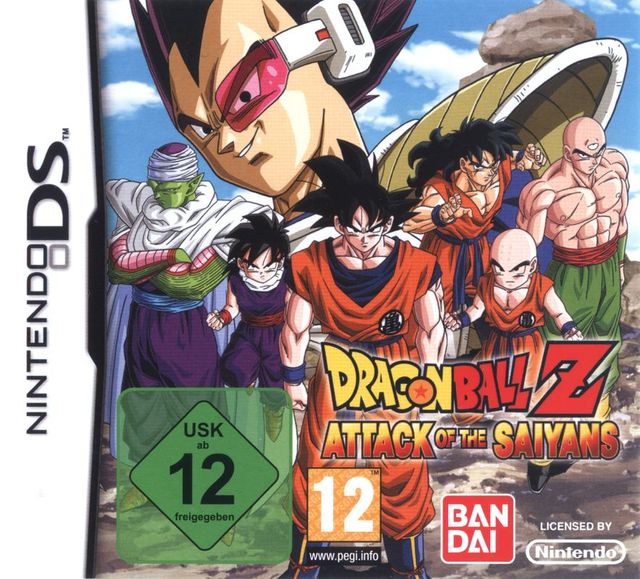 Game cover: Dragon Ball Z: Attack of the Saiyans