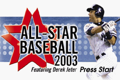 Game cover: All-Star Baseball 2003