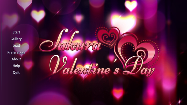 Game cover: Sakura Valentine's Day