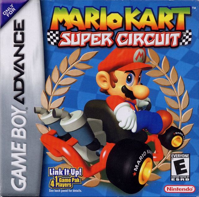 Game cover: Mario Kart: Super Circuit