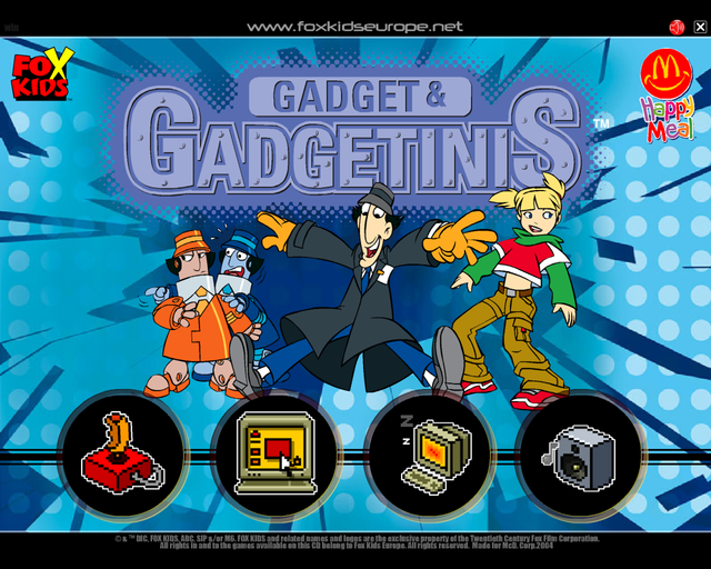 Game cover: Gadget & the Gadgetinis